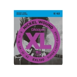 D'Addario EXL120 Nickel Super Light