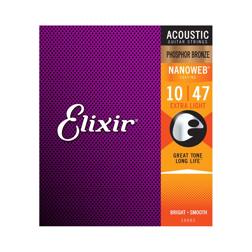 Elixir 16002 Nanoweb Extra Light Phosphor Bronze