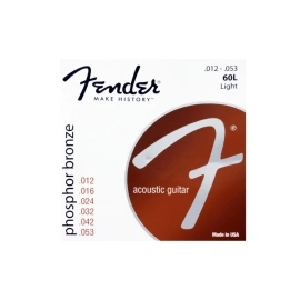 Fender 60L Phosphor Bronze Wound Ball End Light