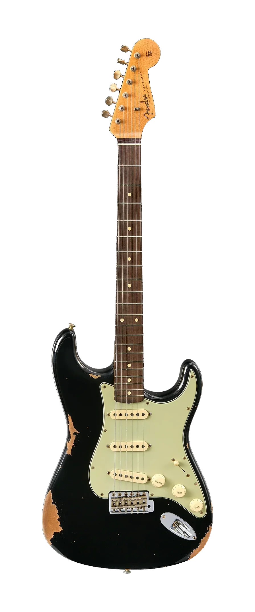 Fender Custom Shop W25 1962 Stratocaster Heavy Relic - Black