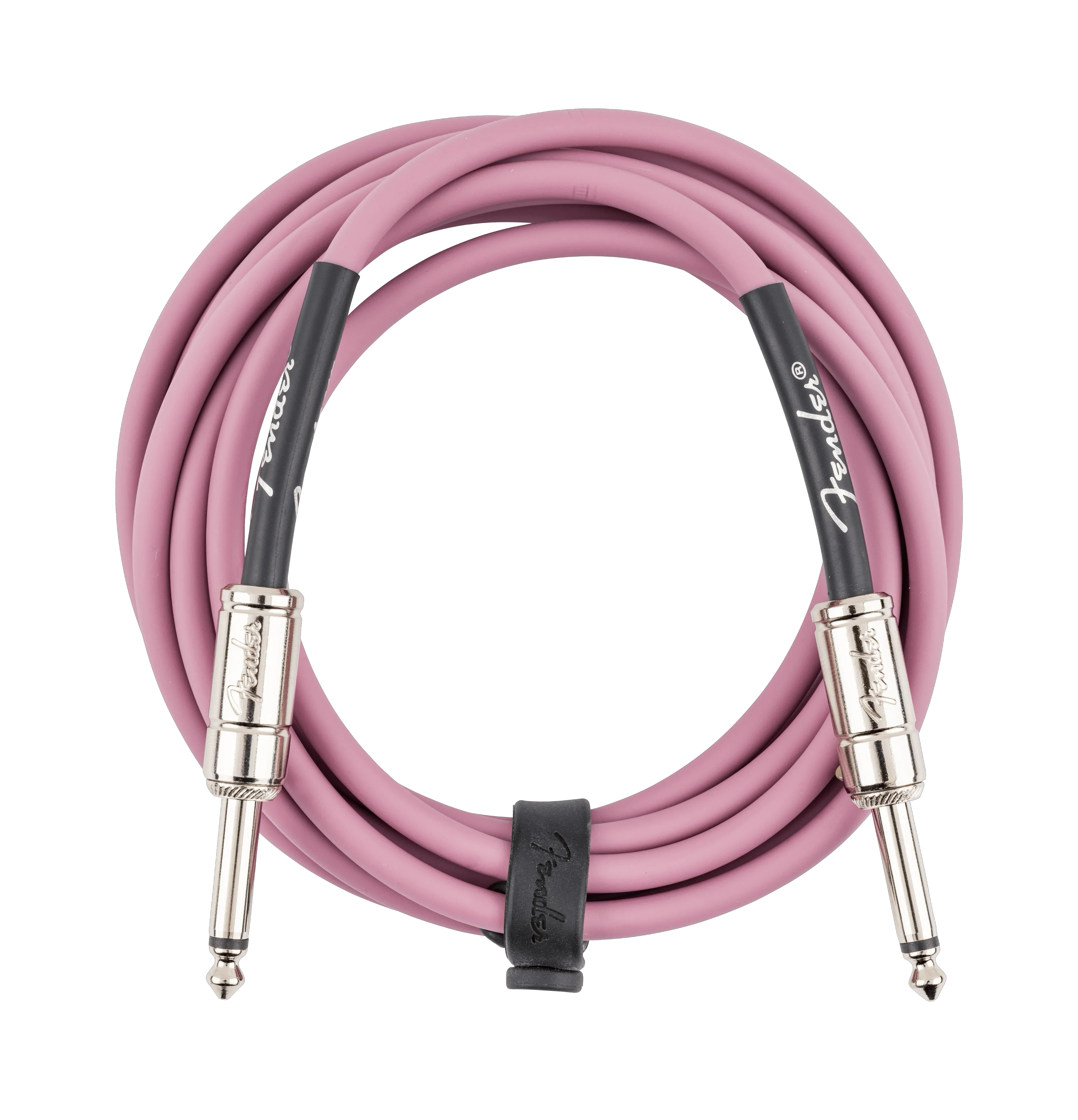 Fender Contour Series Instrument Cables - Burgundy Mist