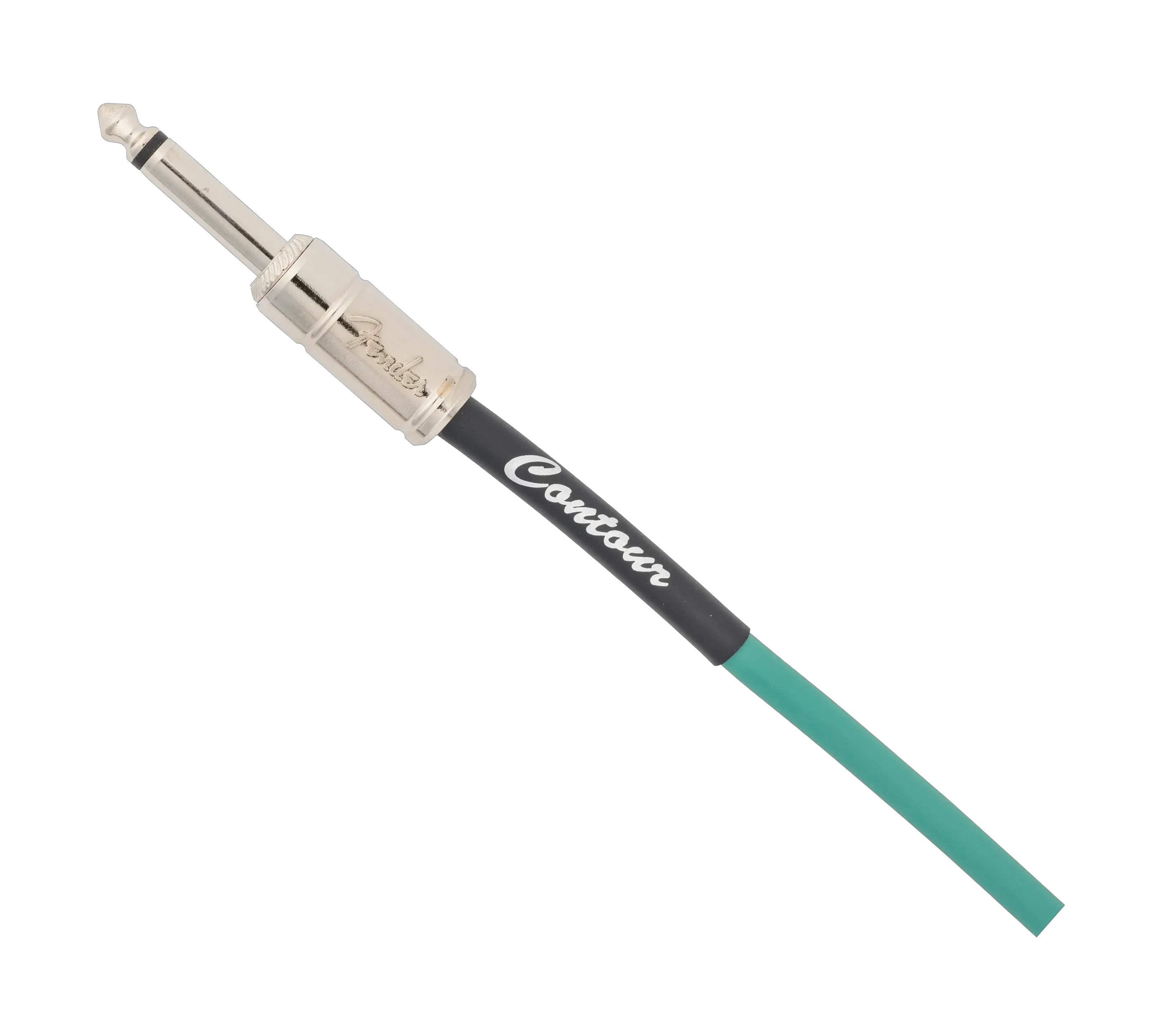 Fender Contour Series Instrument Cables - Sherwood Green