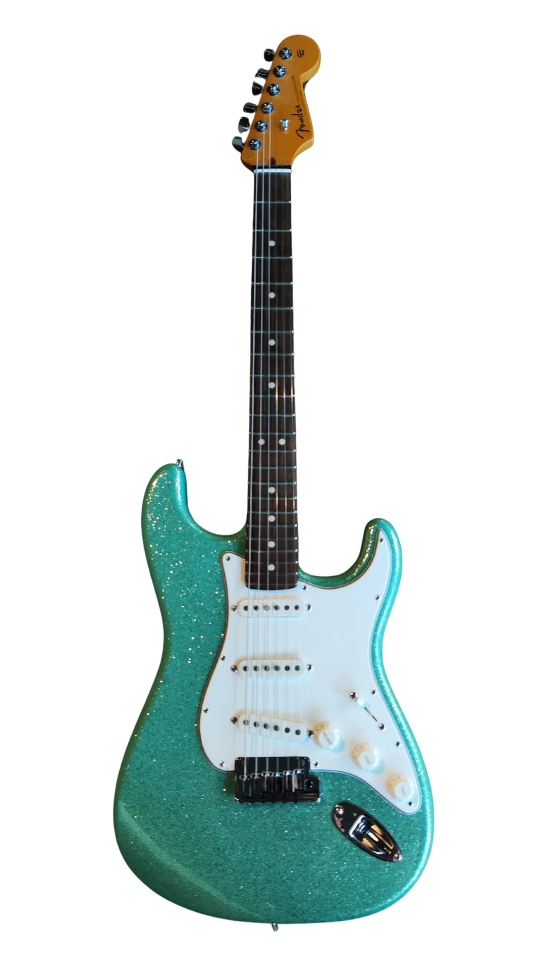 Fender Custom Shop Super Custom Deluxe Strat 2025 NAMM Limited Edition - Sea Foam Green Sparkle