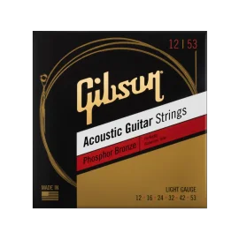 Gibson Acoustic Guitar Strings SAG-PB12 Phosphor Bronze