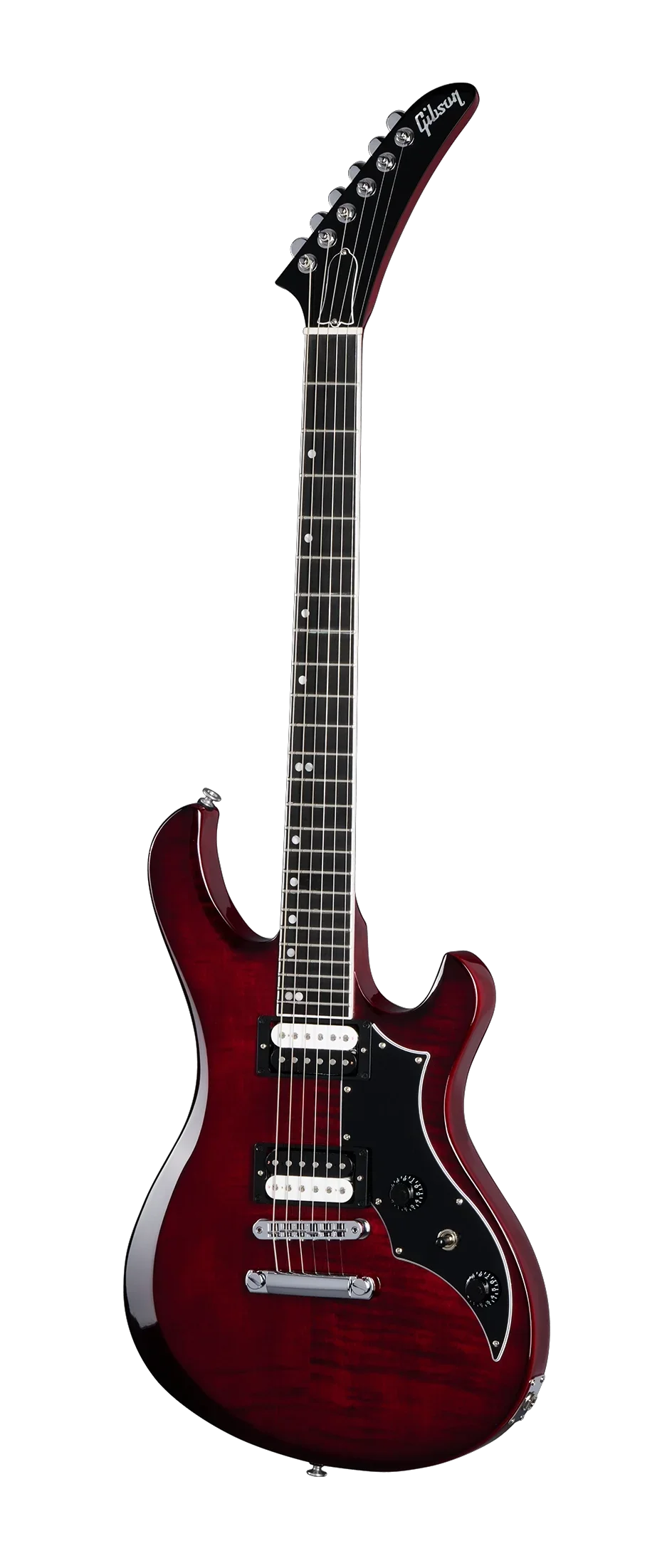 Gibson Victory Figured Top - Wine Red Burst