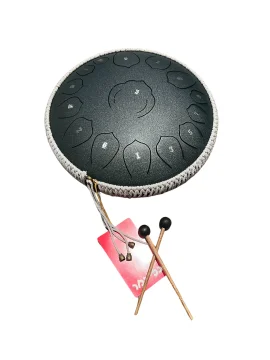 Maxtone 15-Tone Steel Tongue Drum - Blue Navy