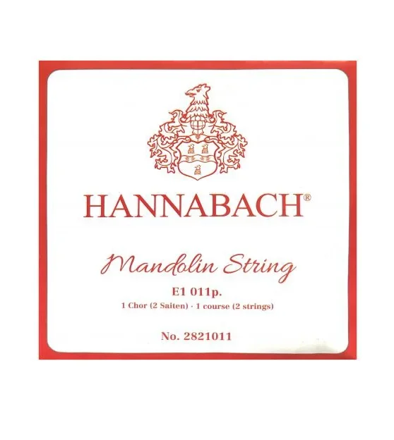 Hannabach Single Pair Mandoline Strings 0.11