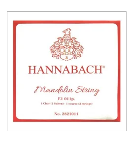Hannabach Single Pair Mandoline Strings 0.11