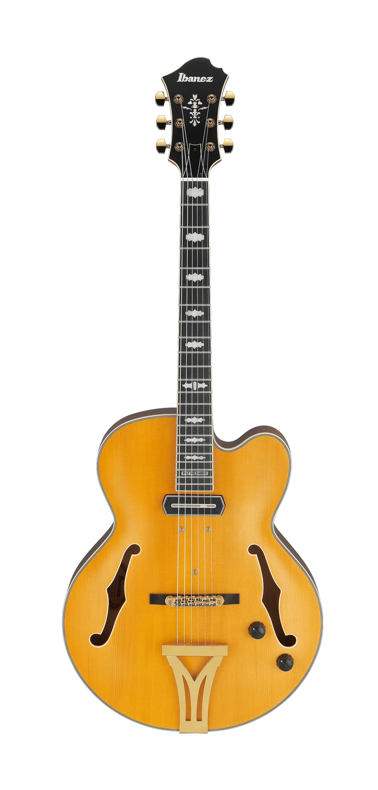 Ibanez Pat Metheny Signature PM3C - Natural Amber Low Gloss