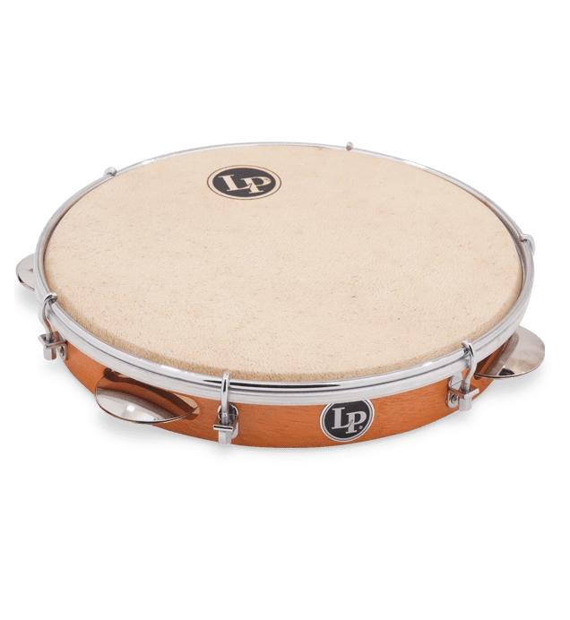 Wood Pandiero Natural Head 10