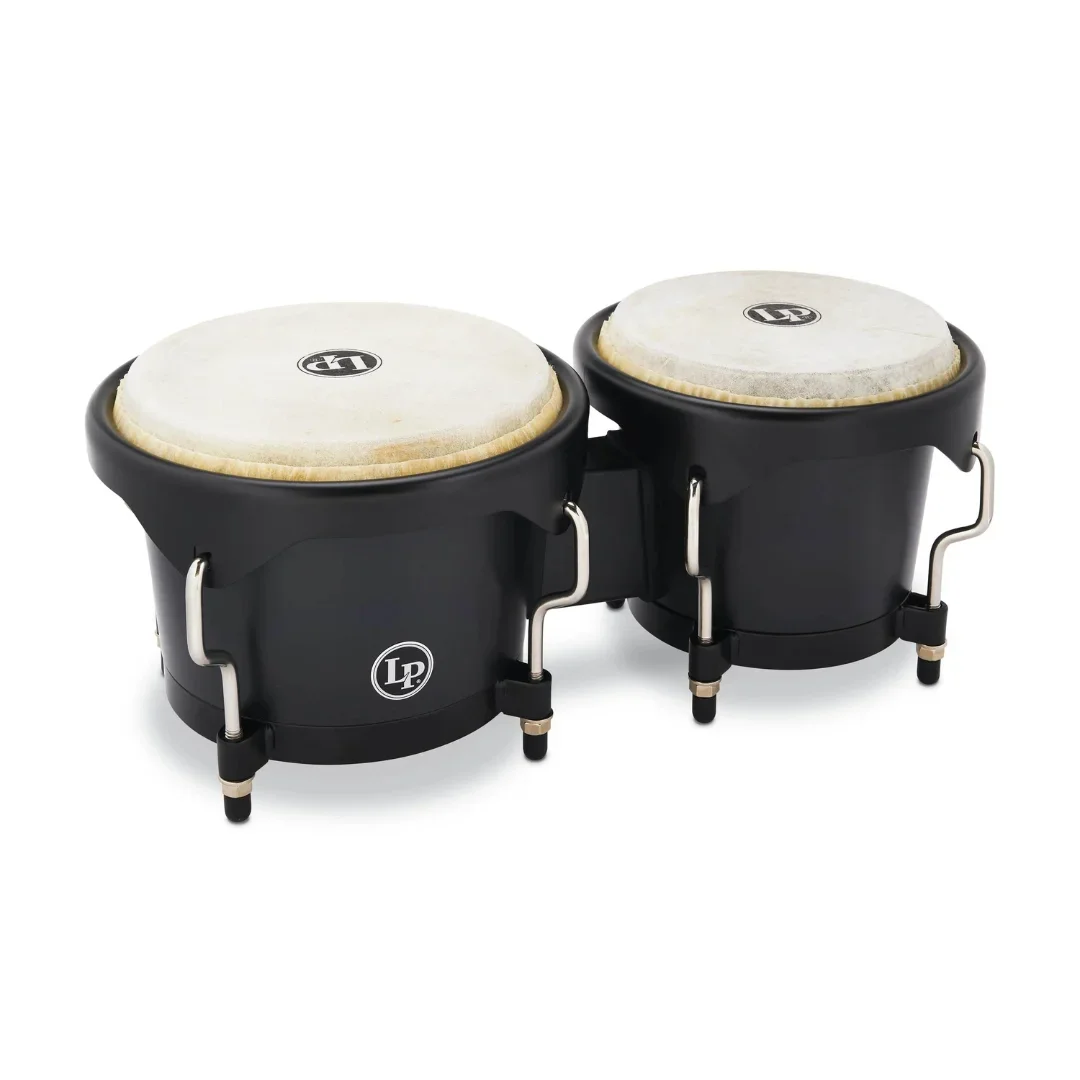 Latin Percussion Discovery 6-1/4" & 7-1/4" Bongos - Onyx