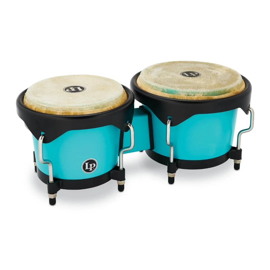 Latin Percussion Discovery 6-1/4" & 7-1/4" Bongos - Sea Foam