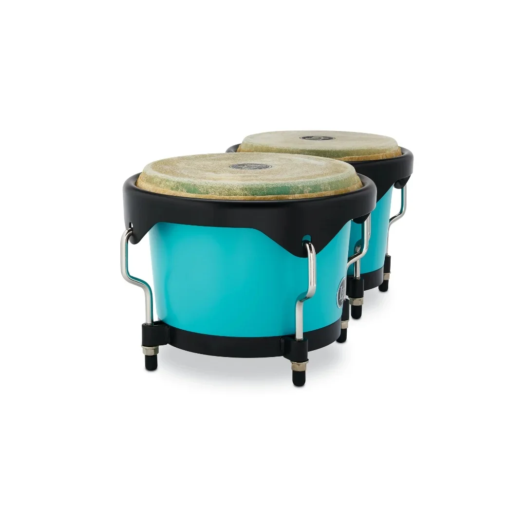 Latin Percussion Discovery 6-1/4" & 7-1/4" Bongos - Sea Foam
