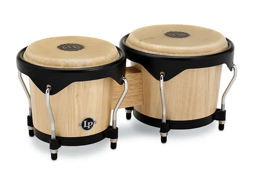 Latin Percussion City 6" & 7" Bongos - Natural