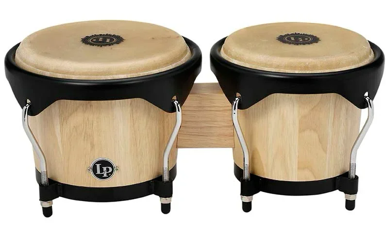 Latin Percussion City 6" & 7" Bongos - Natural