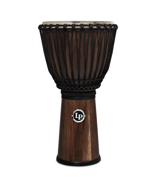 LP Rope Tuned Djembe 12.5" – Siam Walnut