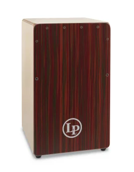 Latin Percussion Woodshop Cajon Red Blur