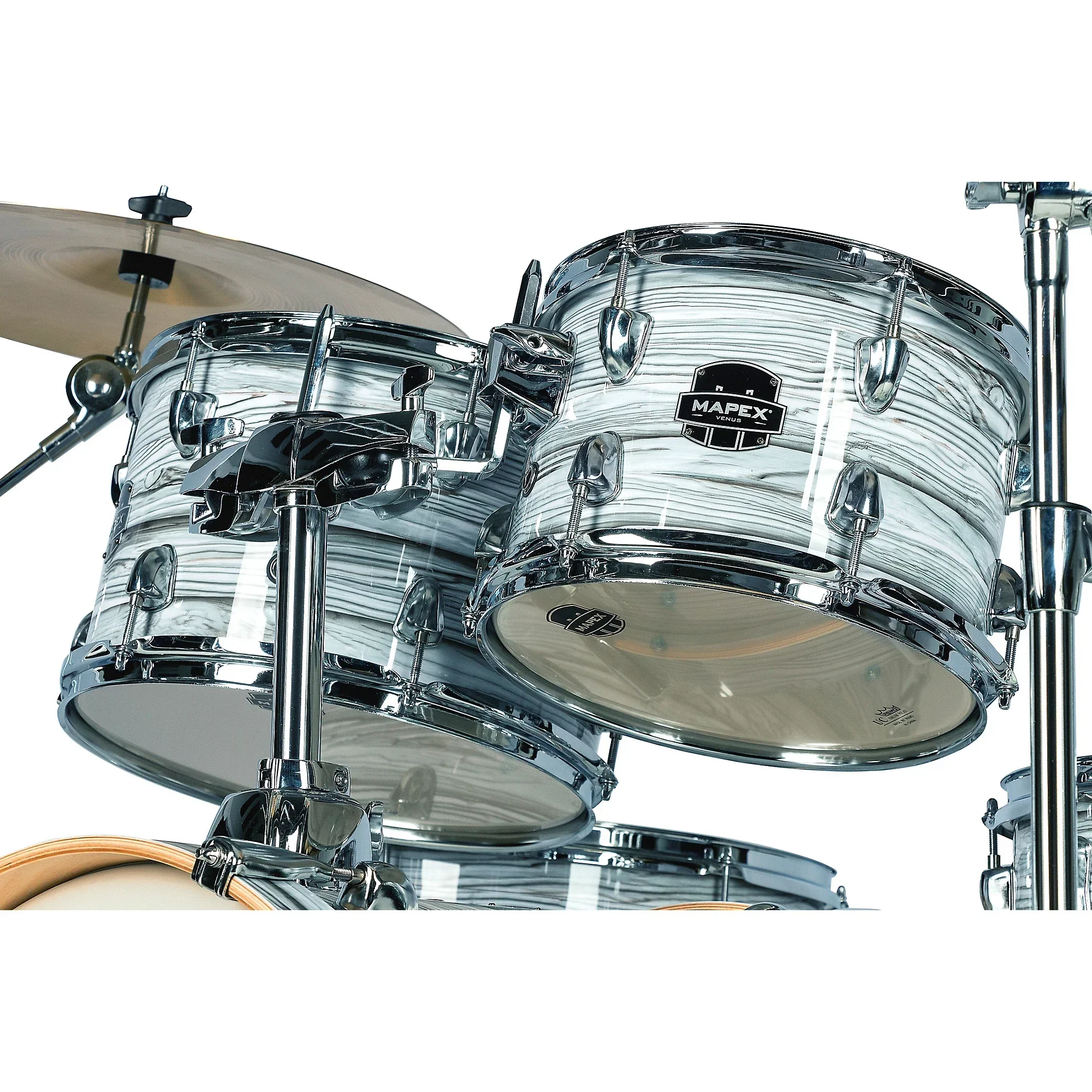 Mapex Venus 5 Piece Drum Set - White Marblewood