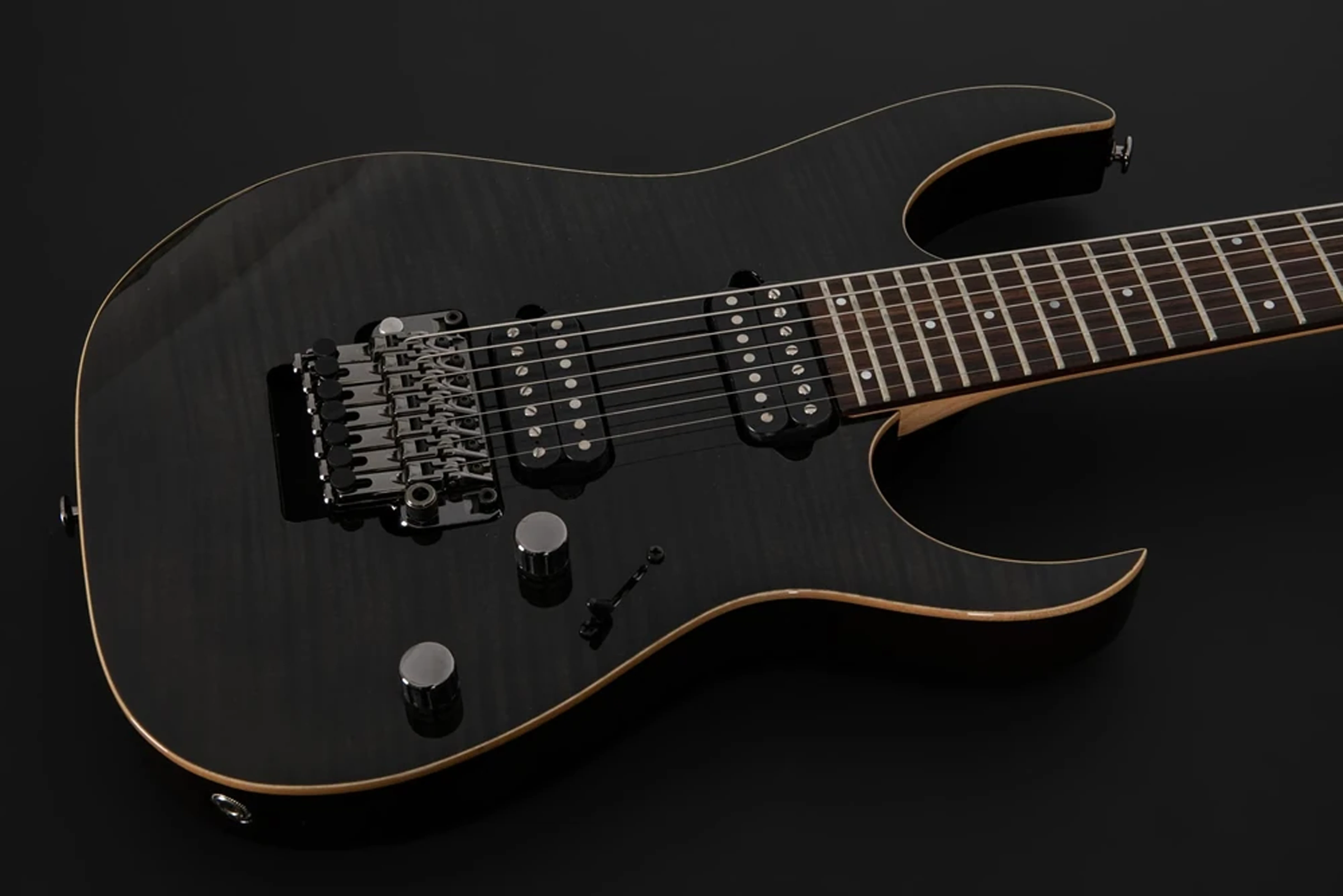 Ibanez Prestige RG3727FZ – Black Haze