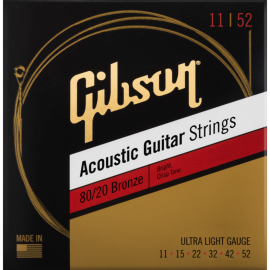 Gibson Acoustic Guitar Strings SAG-CBRW11 COAT 80/20