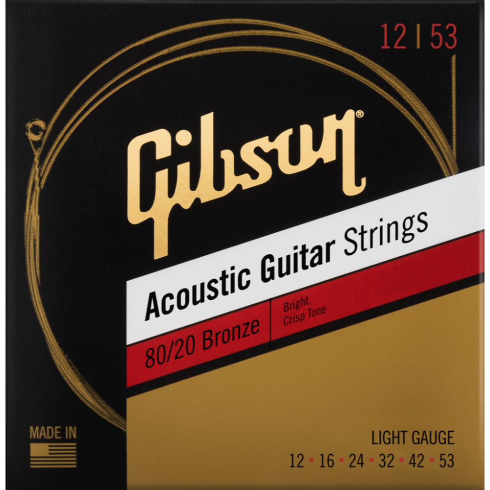 Gibson Acoustic Guitar Strings SAG-CBRW12 COAT 80/20