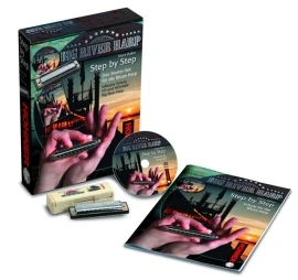 Hohner Step by Step - Blues Harp Starter Set - English