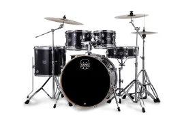 Mapex Venus 5 Piece Drum 22" Set - Black Galaxy Sparkle