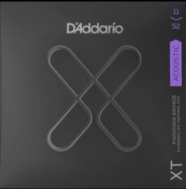 D'Addario XT PHOSPHOR BRONZE 11-52 Custom Light Set