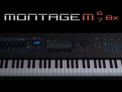 Yamaha Montage M  - עידן חדש בעולם הסינתיסייזרים