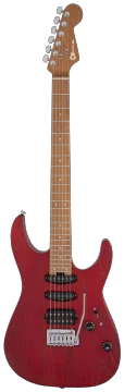 Charvel Pro-Mod DK24 HSS 2PT CM - Red Ash