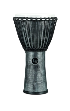 LP World Beat Rope Djembe LP724G, 11", Gray