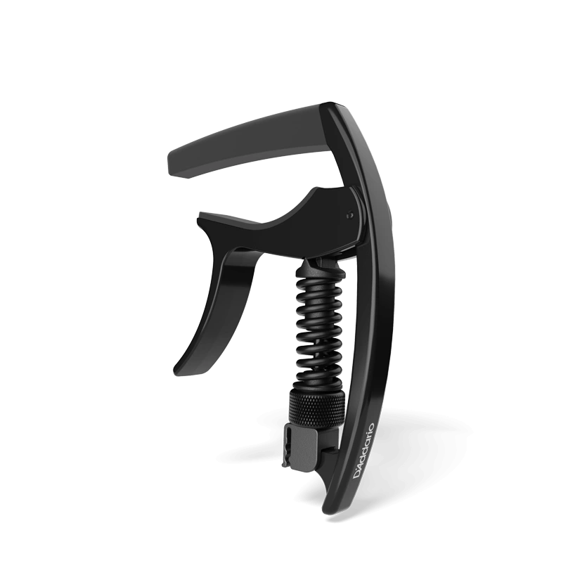 D'addario Tri-Action Capo - Black