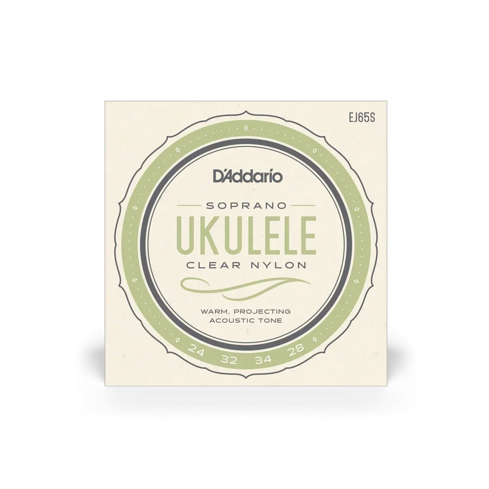 D'Addario Soprano Ukulele Set EJ65S