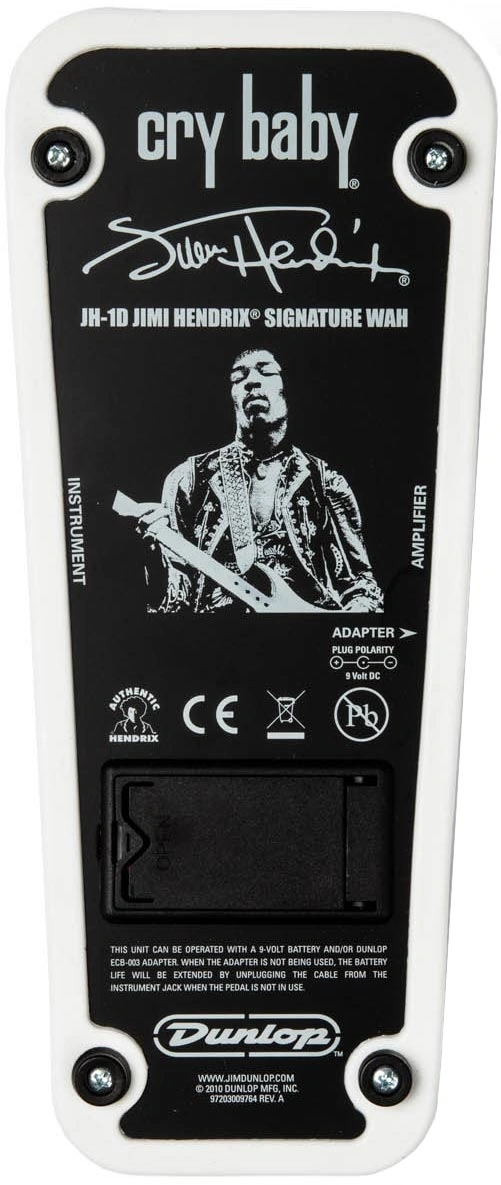 Dunlop Jimi Hendrix Cry Baby Wah