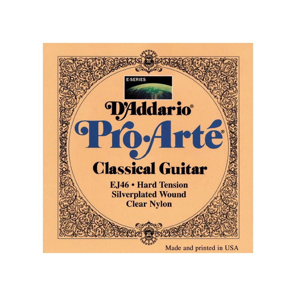 D'Addario Pro-Arte EJ46 Hard Silverplated Wound