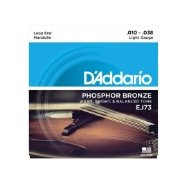 D'Addario EJ73 Phophor Bronze Ball End