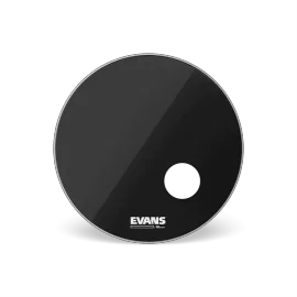 Evans EQ3 24" Reso Smooth Black Bass Drumhead