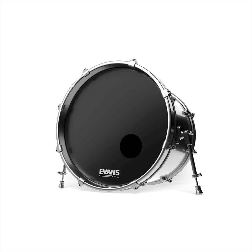 Evans BD18RB EQ3 Reso Smooth Black Bass Drumhead
