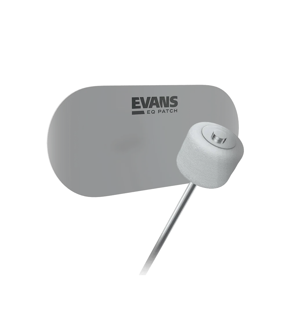 Evans EQ Patch Clear Plastic Double Patch