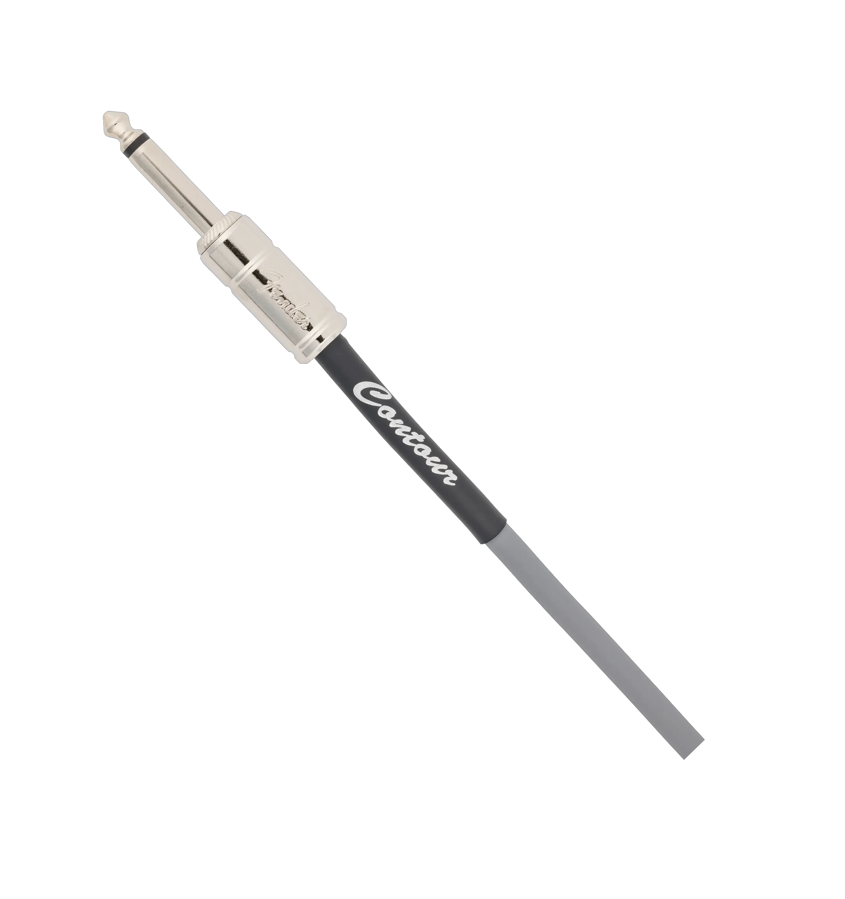 Fender Contour Series Coil Instrument Cables - Inca Silver