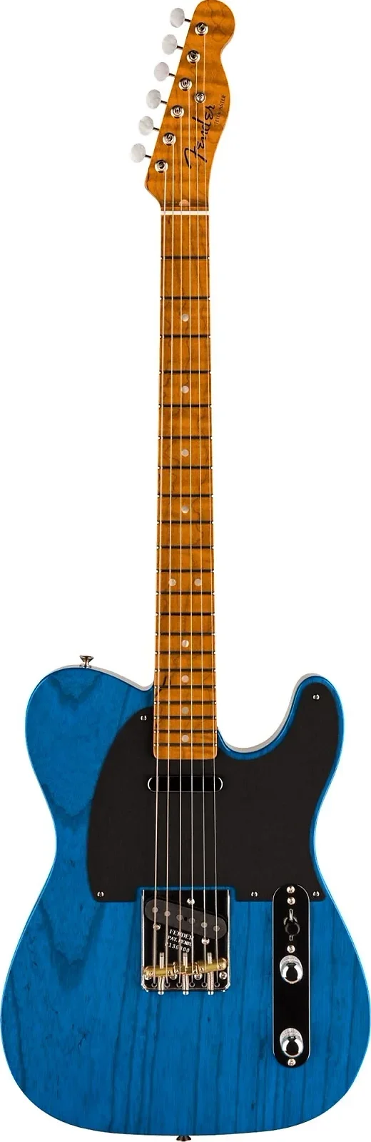 Fender Custom Shop American Custom Telecaster NOS - Sapphire Blue Transparent