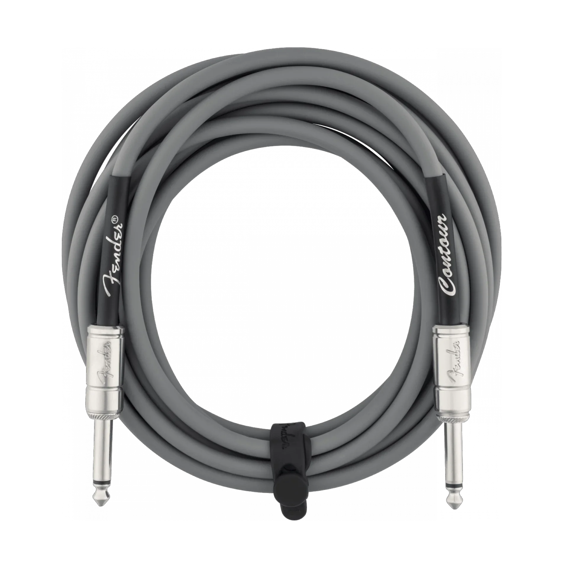 Fender Contour Series Instrument Cables - Inca Silver