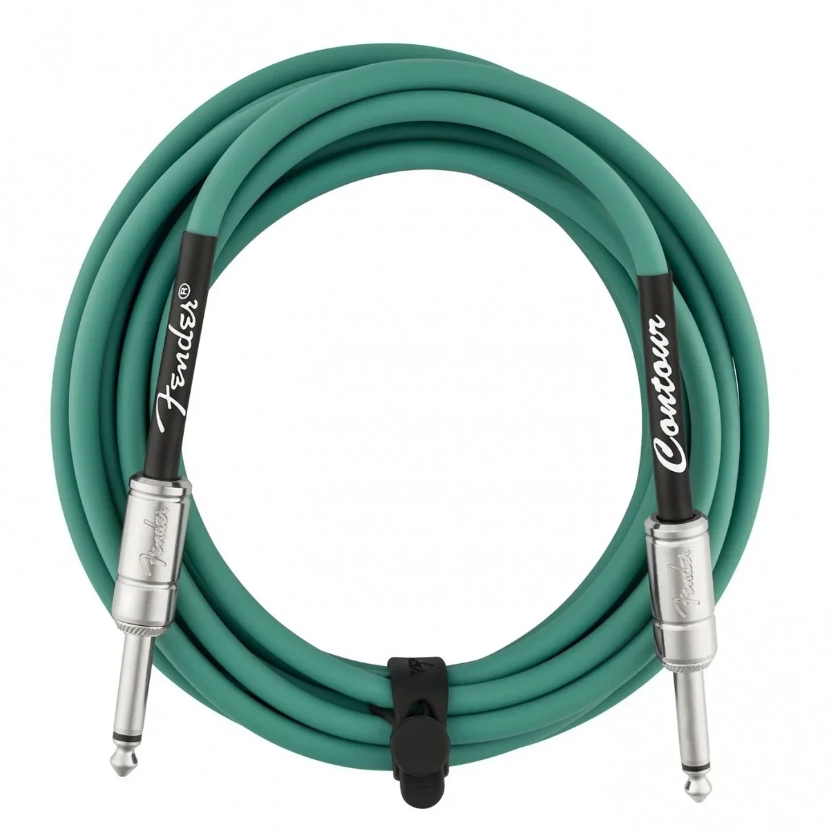 Fender Contour Series Instrument Cables - Sherwood Green