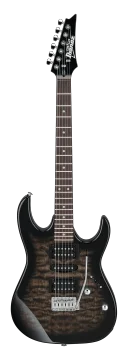 Ibanez GRX70QA - Transparent Black Sunburst