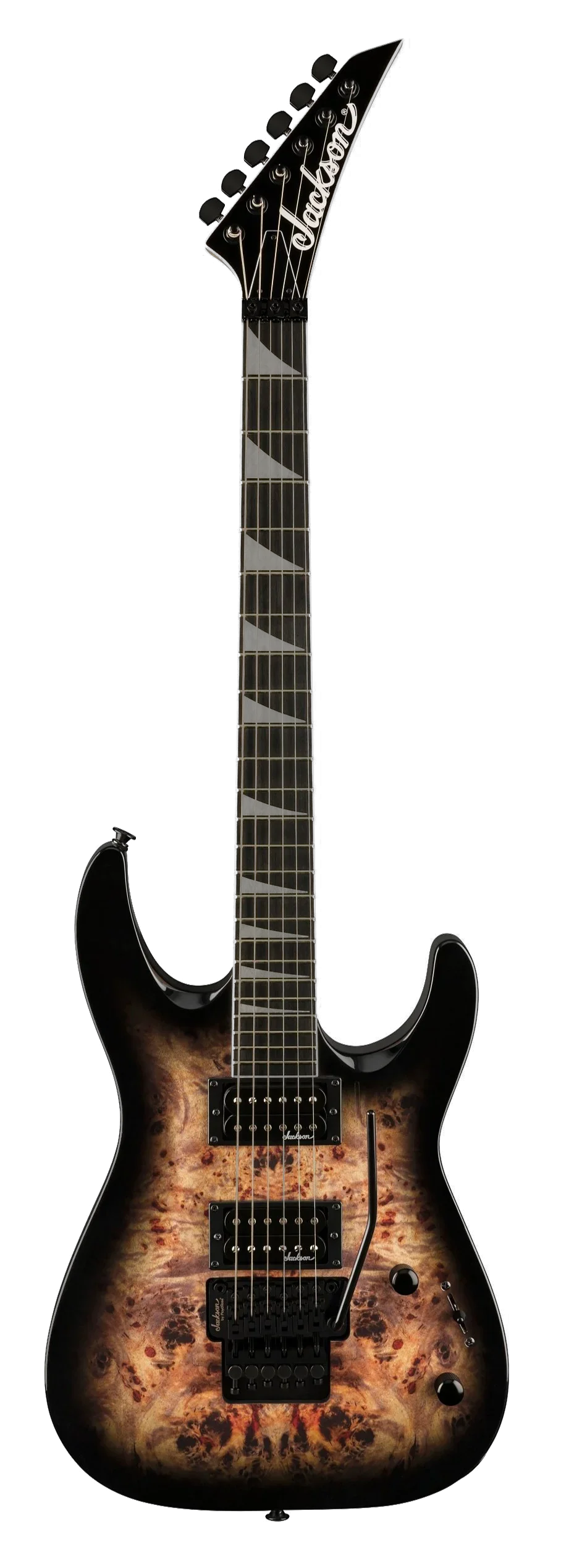 Jackson JS Series Dinky JS32 DKAP - Transparent Black Burst