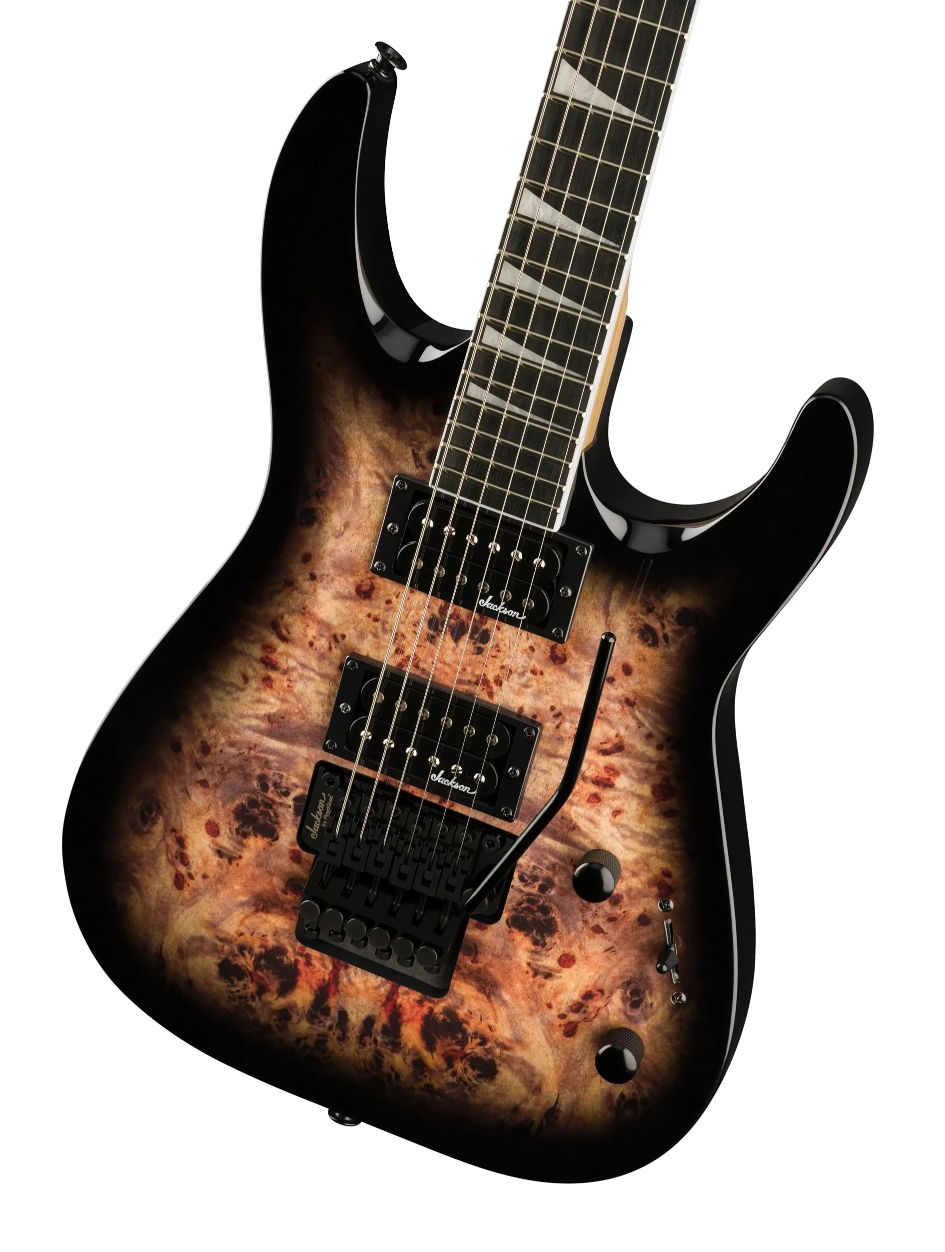 Jackson JS Series Dinky JS32 DKAP - Transparent Black Burst