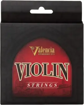 Valencia VZSTV100 Solid Steel Core Violin Strings