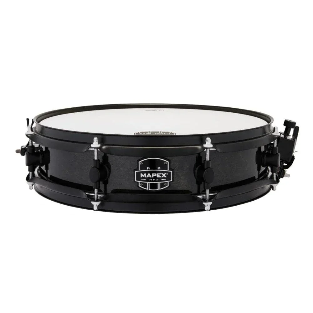 Mapex MPX 14"x3.5" Maple/Poplar Hybrid Shell Piccolo Snare Drum - Transparent Midnight Black