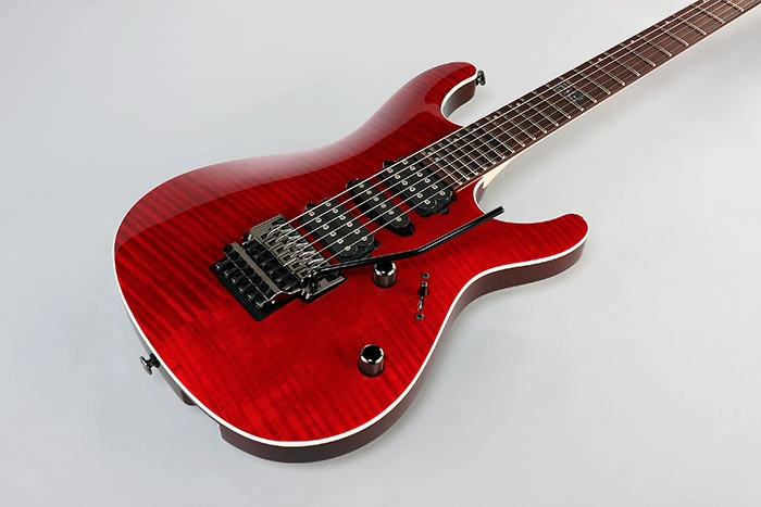 Ibanez Kiko Loureiro Signature Kiko 100 – Transparent Ruby Red