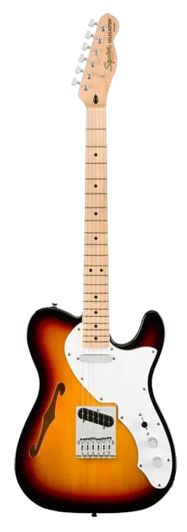Squier by Fender Affinity Series Telecaster Thinline - 3 Color Sunburst